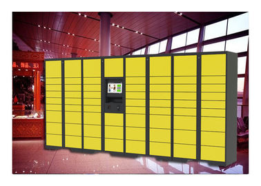 Cacifo alugado público do tela táctil para a bagagem, cacifos de armazenamento da impressão digital para a sala de estar