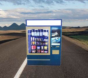 Mini máquina de venda automática da carne dos doces do alimento de petisco da bebida para vegetais da cerveja com correia transportadora