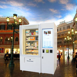Máquinas de venda automática combinados automáticas das bebidas dos petiscos, máquina de venda automática do quiosque com grande capacidade