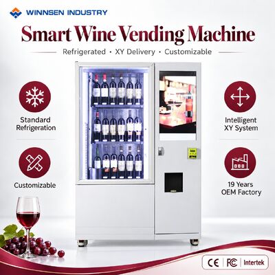 Qualidade Máquina de Venda de Vinho Winnsen para Lobby de Hotel, Restaurante, Bar, Autoatendimento, Bebidas Premium fábrica