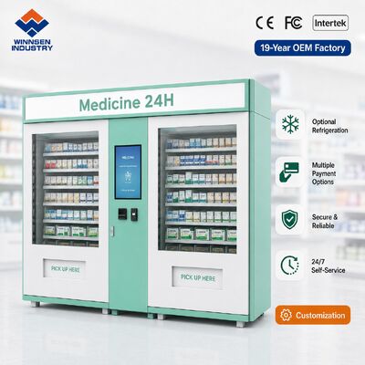 Qualidade Winnsen Senior Care Pharmacy Vending Machine Medicine Dispenser for Nursing Home fábrica