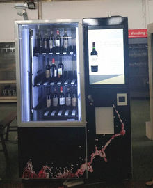 Cool Wines Vending Machine Kiosk For Supermarket With 55 Inch Touch Screen