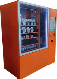 máquinas de venda automática saudáveis do Não-toque para a salada com plataforma do controlo a distância do refrigerador