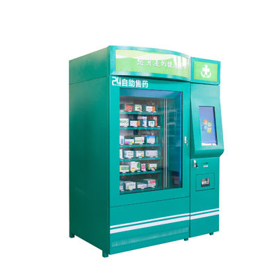 Máquinas de venda automática automáticas de Pharma da máquina de venda automática/tela táctil da medicina