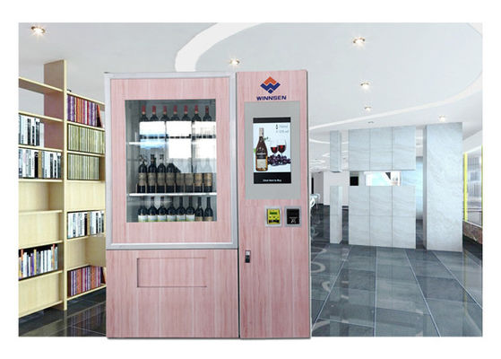 Máquina de venda automática do vinho da cerveja da bebida do transporte de correia do OEM/ODM com sistema do elevador