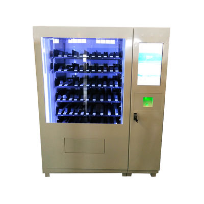 Máquina de venda automática grande do vinho da garrafa do tela táctil com o aceitante remoto da plataforma e do Bill da moeda