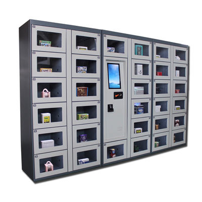 Máquina de venda automática combinado do petisco automático do auto, correia transportadora que vende o cacifo com elevador