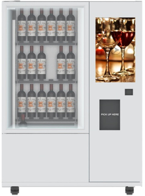 Máquina de venda automática do álcool do elevador do transporte nenhuma câmara de segurança da compra do toque