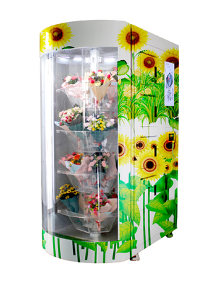 24 máquinas de venda automática grande do ramalhete do hibiscus do armazenamento da caixa