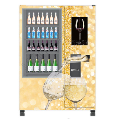Máquina de venda automática combinado do vinho de Android com pagamento do cartão