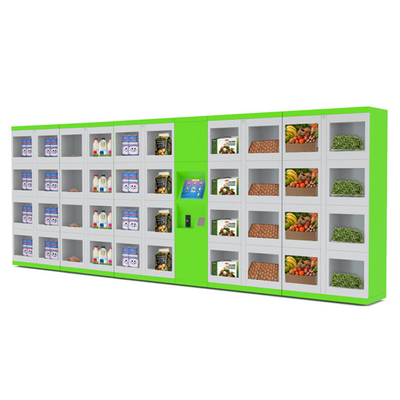 Mantimento esperto que vende a opção de Mini Mart Store Door Size Transparent Windows do cacifo