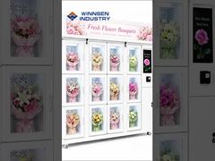 Máquina de venda automática de flores inteligente para flores frescas 24 horas por dia, 7 dias por semana